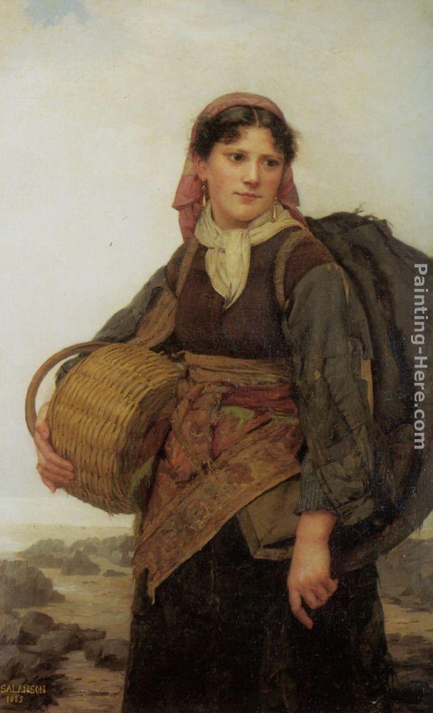 Eugenie Marie Salanson The Fishergirl